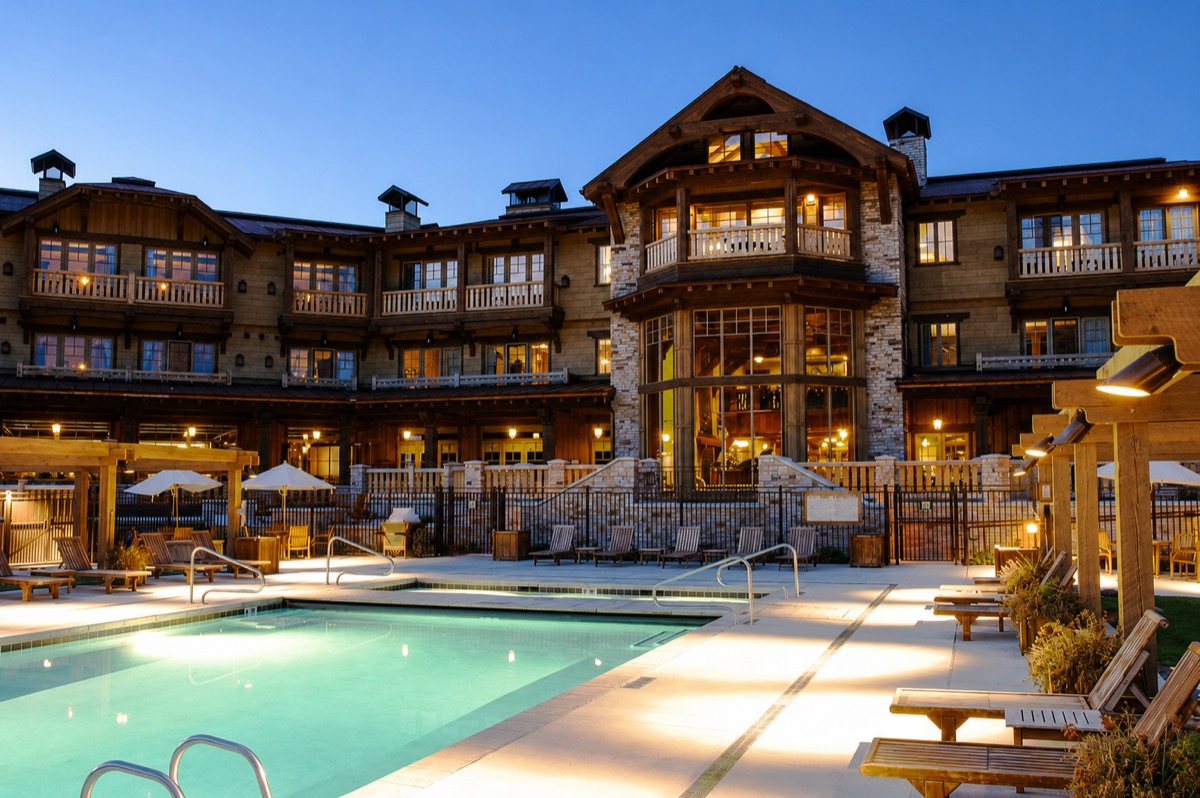 Marriott Autograph Collection property at dusk